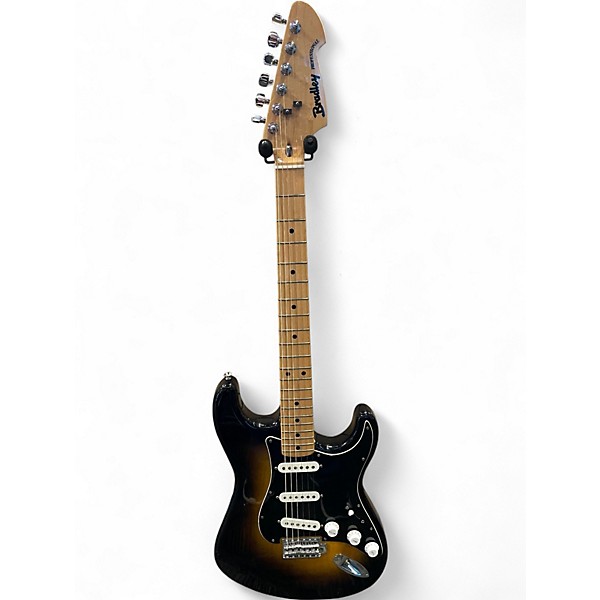 Used Bradley Professional S COPY Sunburst Solid Body Electric Guitar