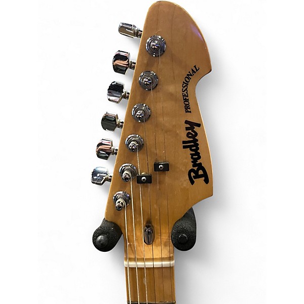 Used Bradley Professional S COPY Sunburst Solid Body Electric Guitar