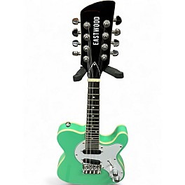 Used Eastman mandocaster Green Mandolin