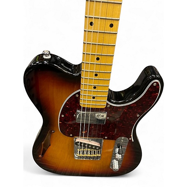Used G&L ASAT Classic Bluesboy Tribute Sunburst Hollow Body Electric Guitar