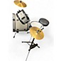 Used SPL 3 Piece LIL KICKER Alpine White Drum Kit