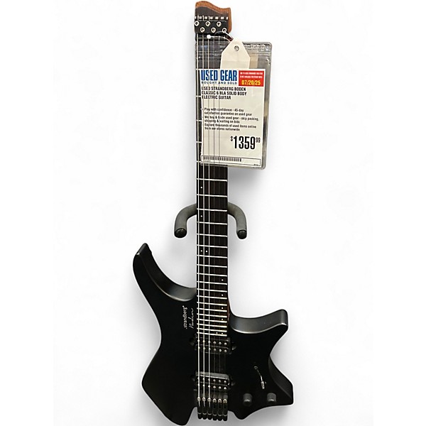 Used strandberg Boden Classic 6 Black Solid Body Electric Guitar