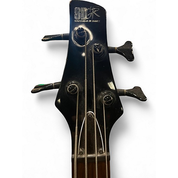Used Ibanez SDGR PJ Bass Black Electric Bass Guitar Black