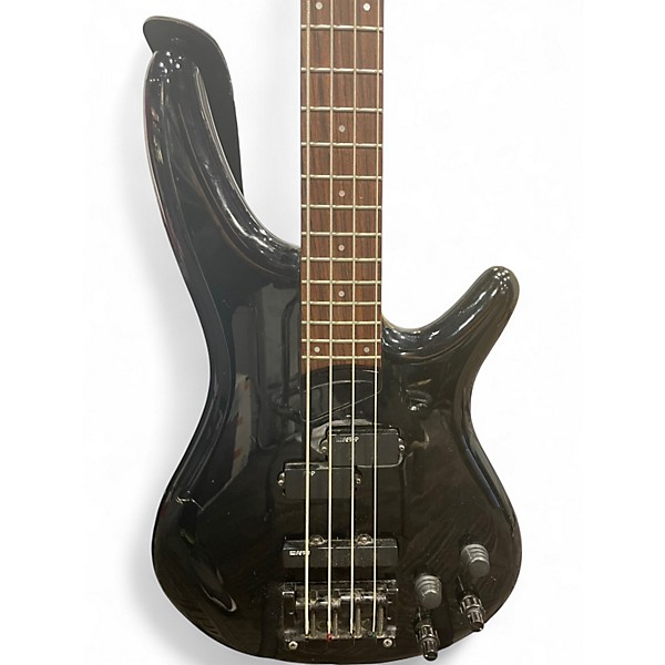 Used Ibanez SDGR PJ Bass Black Electric Bass Guitar