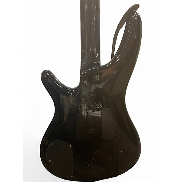 Used Ibanez SDGR PJ Bass Black Electric Bass Guitar Black