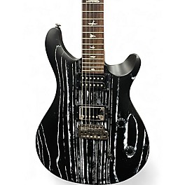 Used PRS SE Swamp Ash CE 24 Sandblasted White Solid Body Electric Guitar