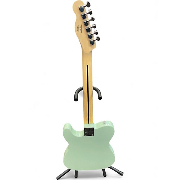 Used Squier SONIC TELECASTER Surf Green Solid Body Electric Guitar