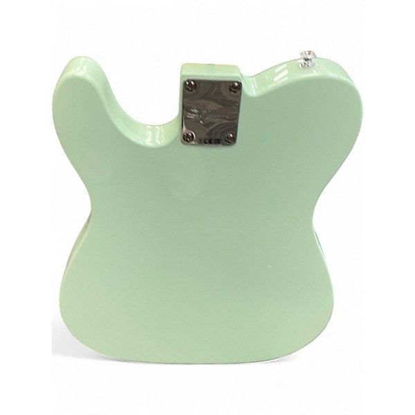 Used Squier SONIC TELECASTER Surf Green Solid Body Electric Guitar