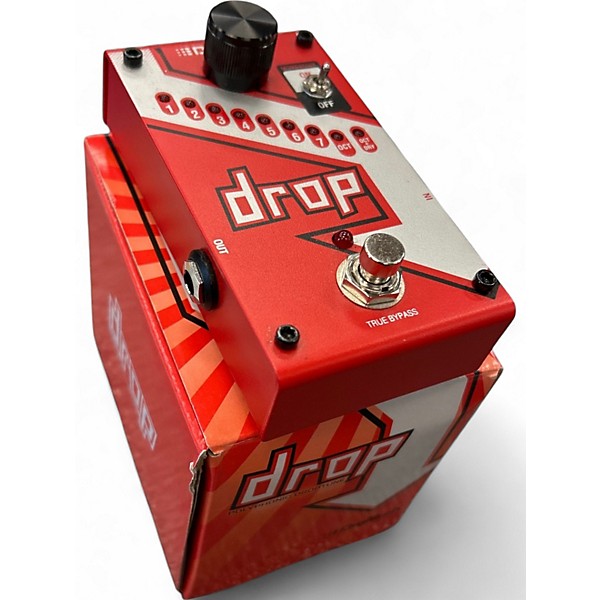 Used Digitech Drop Polyphonic Droptune Pedal w/Box TFW42