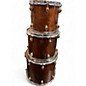 Used Premier 4 Piece XPK 75TH Anniversary 1997 walnut gloss Drum Kit thumbnail