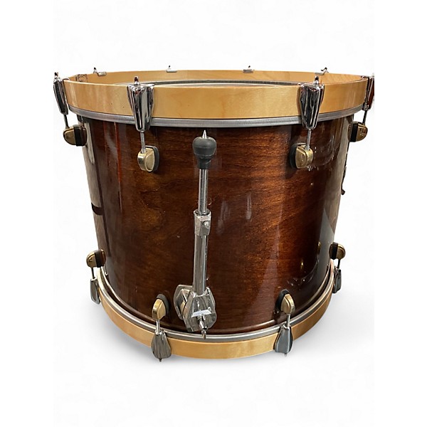 Used Premier 4 Piece XPK 75TH Anniversary 1997 walnut gloss Drum Kit