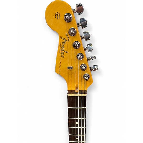 Used Fender American Professional II Stratocaster 3 Tone Sunburst Solid Body Electric Guitar