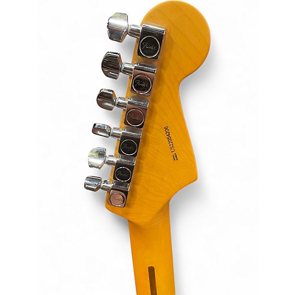 Used Fender American Professional II Stratocaster 3 Tone Sunburst Solid Body Electric Guitar