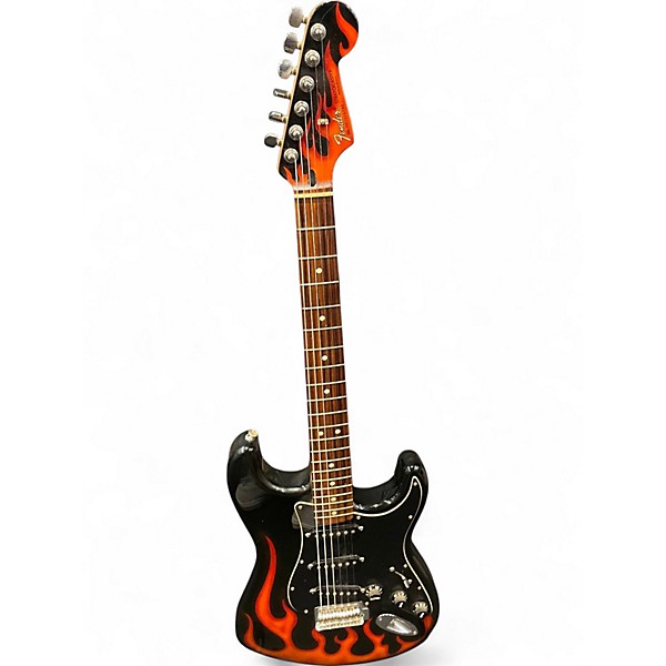 Used 2002 Fender FSR Standard Stratocaster Flame Solid Body