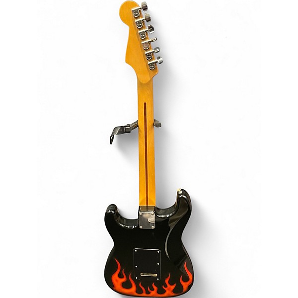 Used 2002 Fender FSR Standard Stratocaster Flame Solid Body Electric Guitar