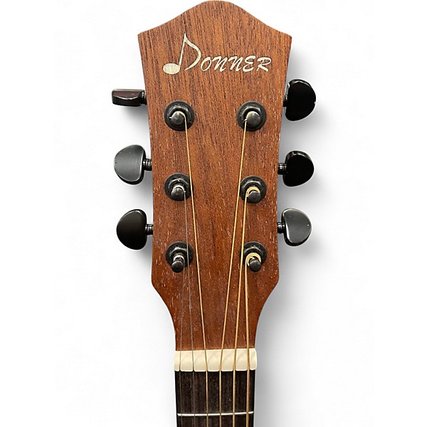 Used Donner DAG-1CL Natural Acoustic Guitar