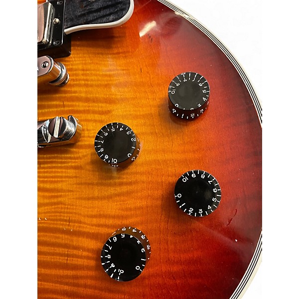 Used 2015 Heritage H157 dark cherry sunburst Solid Body Electric Guitar