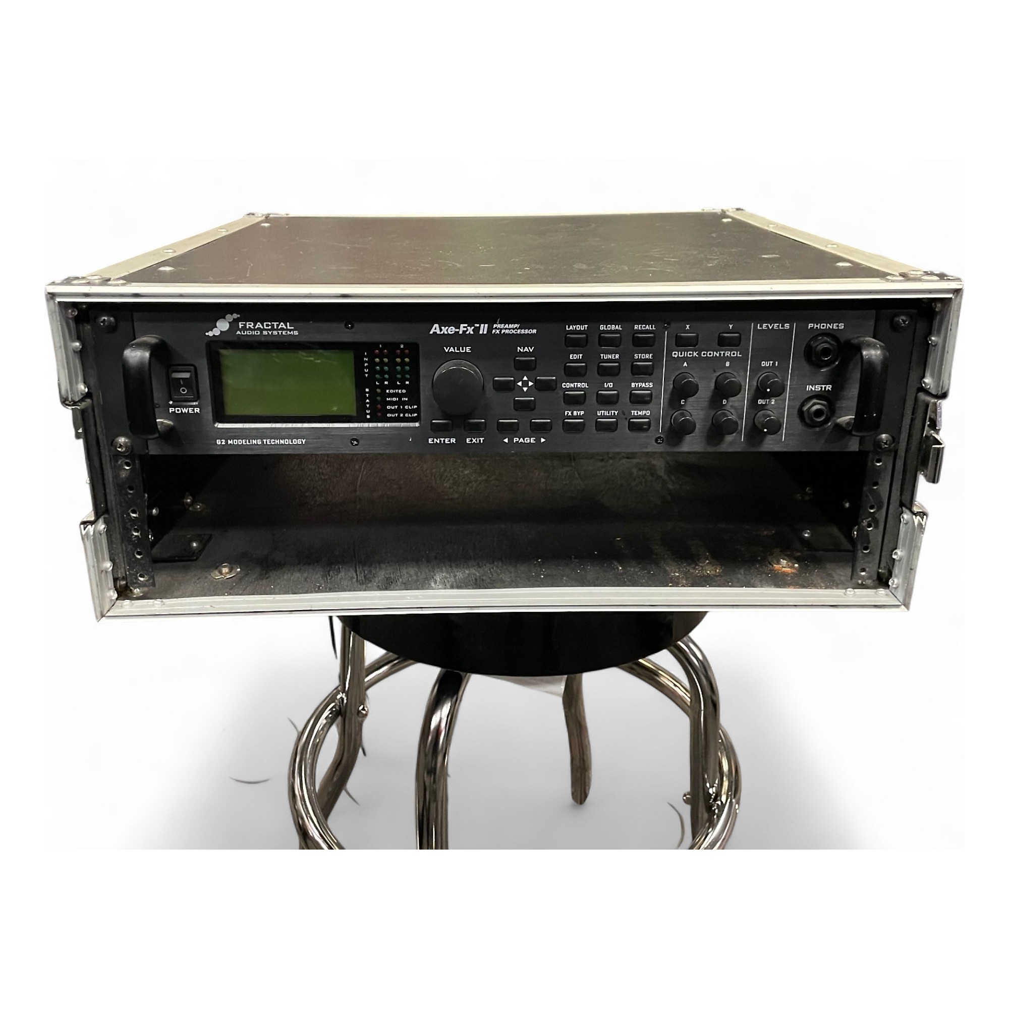 Fractal Audio Axe FX II Mark II Effect Rack Used from JAPAN