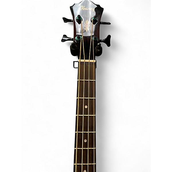 Used Ibanez AE10B Dark Violin Burst Acoustic Bass Guitar