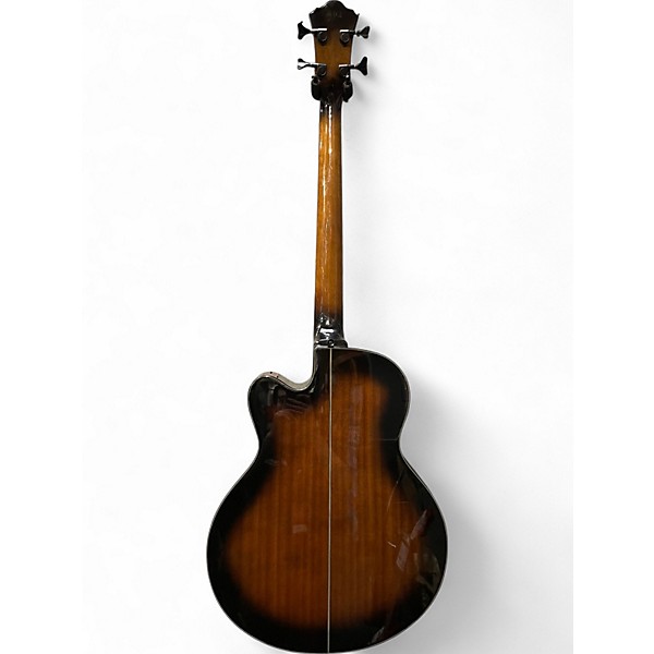 Used Ibanez AE10B Dark Violin Burst Acoustic Bass Guitar