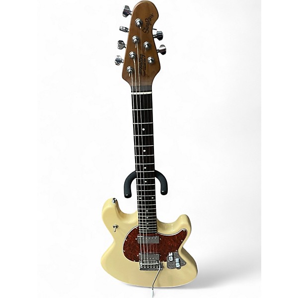 Used Sterling by Music Man SR50 Stingray Guitar Vintage White Solid Body Electric Guitar