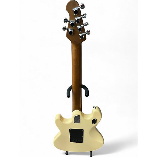 Used Sterling by Music Man SR50 Stingray Guitar Vintage White Solid Body Electric Guitar