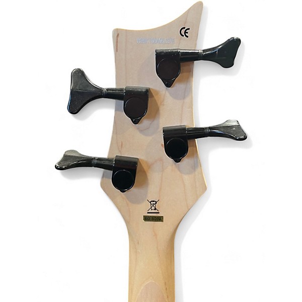 Used Dean 4 string bass Natural Electric Bass Guitar