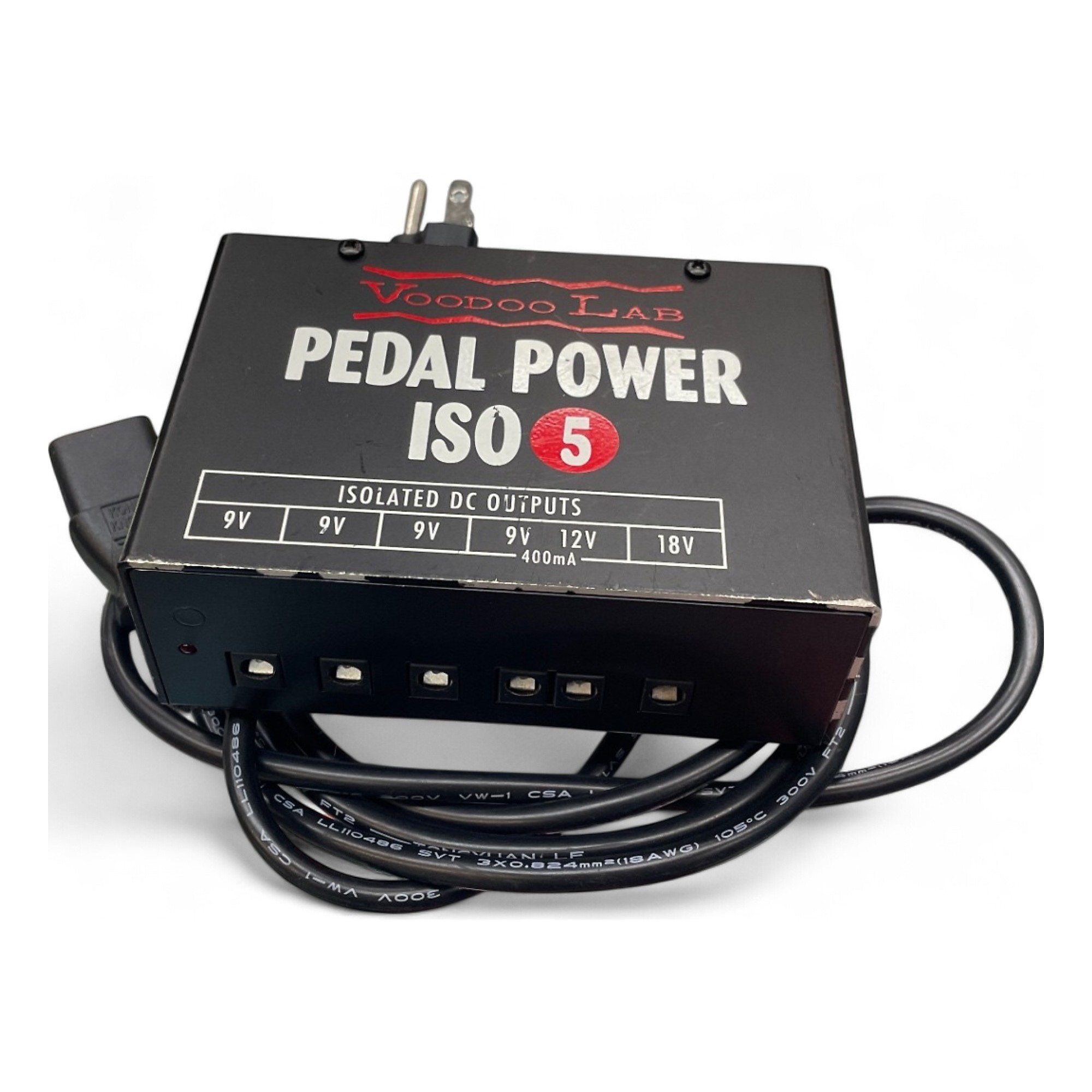 Used Voodoo Lab Pedal Power ISO 5 Power Supply | Guitar Center
