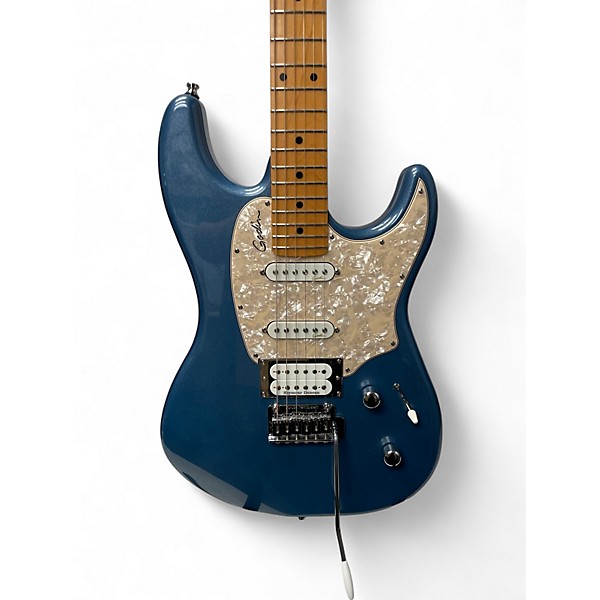 Used Godin Session LTD Blue Solid Body Electric Guitar