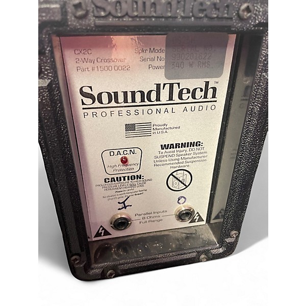 Used SoundTech DS25H Pair Unpowered Speaker
