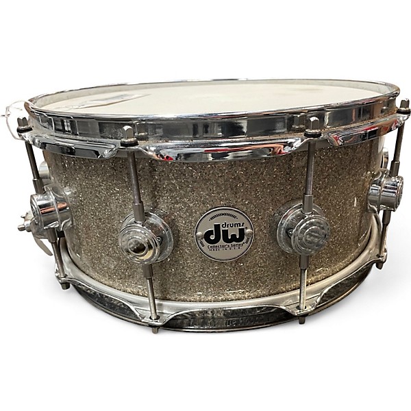 Used DW 5.5X14 Collector's Series Snare Broken Glass Drum