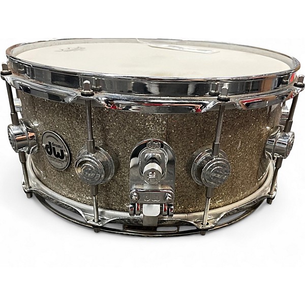 Used DW 5.5X14 Collector's Series Snare Broken Glass Drum