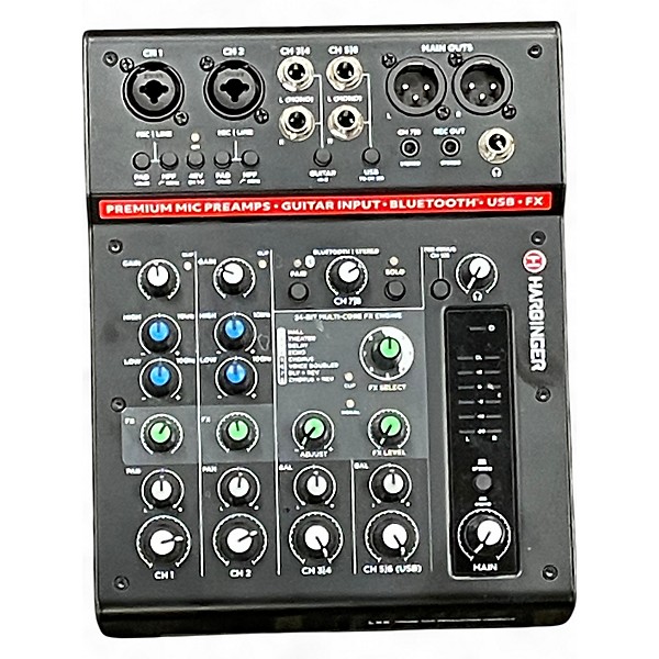 Used Harbinger LX8 Powered Mixer