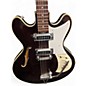 Vintage 1960s Teisco EP100T Walnut Hollow Body Electric Guitar