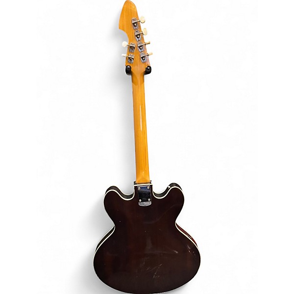 Vintage 1960s Teisco EP100T Walnut Hollow Body Electric Guitar