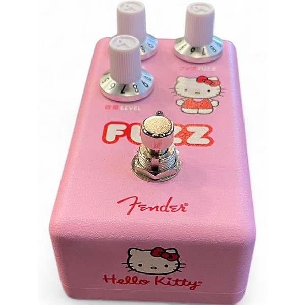 Used Fender Hello Kitty Fuzz Effect Pedal