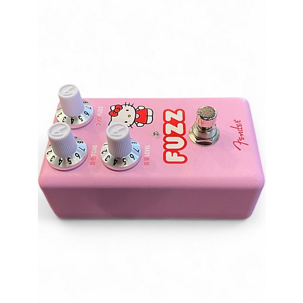 Used Fender Hello Kitty Fuzz Effect Pedal