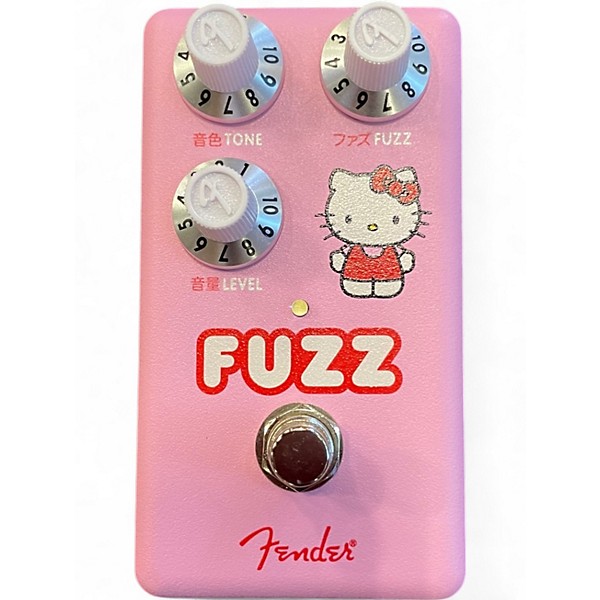 Used Fender Hello Kitty Fuzz Effect Pedal