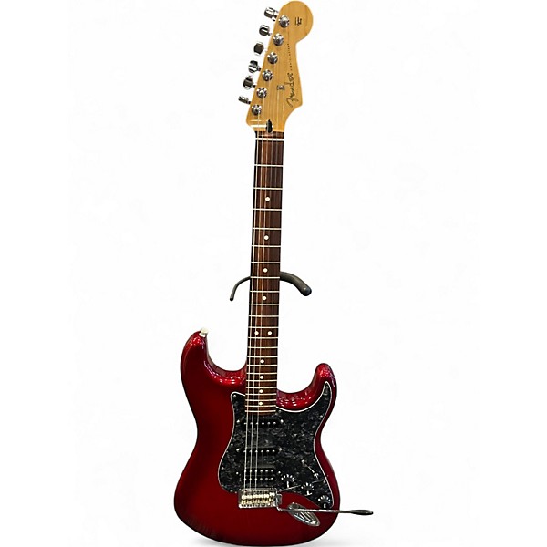 Used Fender Player Plus Stratocaster HSS Candy Apple Red Solid Body Electric Guitar