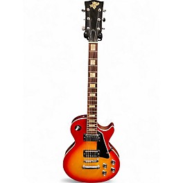 Used Trump LP19S Cherry Sunburst Solid Body Electric Guitar