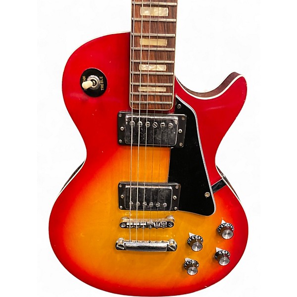 Used Trump LP19S Cherry Sunburst Solid Body Electric Guitar