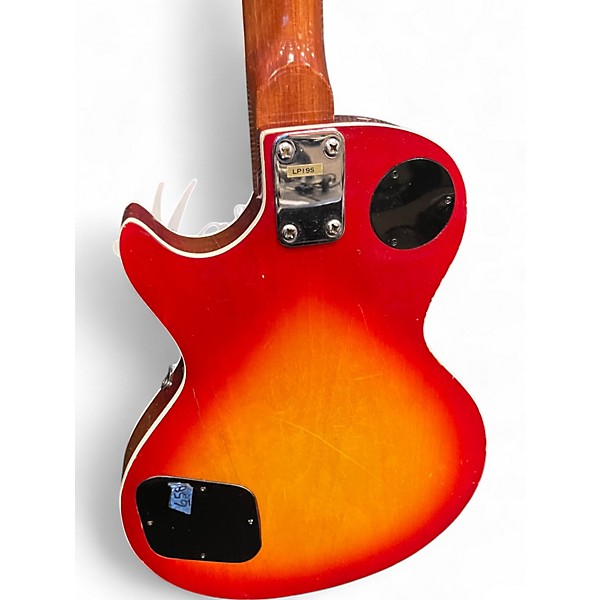Used Trump LP19S Cherry Sunburst Solid Body Electric Guitar