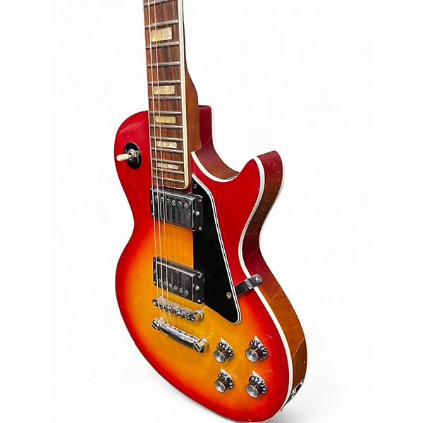 Used Trump LP19S Cherry Sunburst Solid Body Electric Guitar