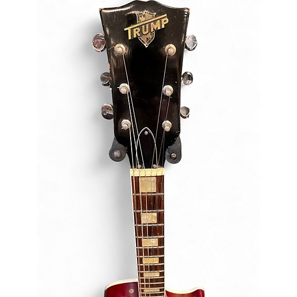 Used Trump LP19S Cherry Sunburst Solid Body Electric Guitar