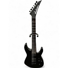 Used Jackson AMERICAN SERIES VIRTUOSO Satin Black Solid Body Electric Guitar