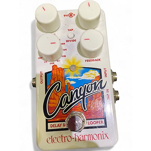 Used Electro-Harmonix Canyon Delay and Looper Effect Pedal