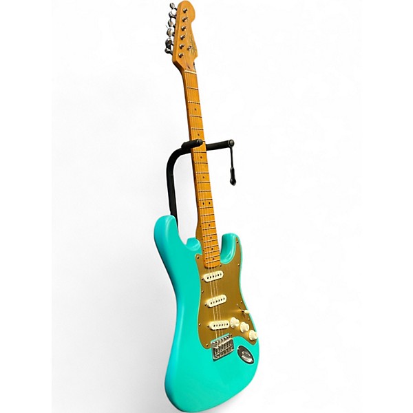 Used Squier Classic Vibe Stratocaster Seafoam Green Solid Body Electric Guitar