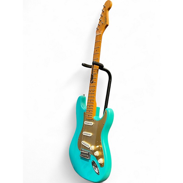 Used Squier Classic Vibe Stratocaster Seafoam Green Solid Body Electric Guitar