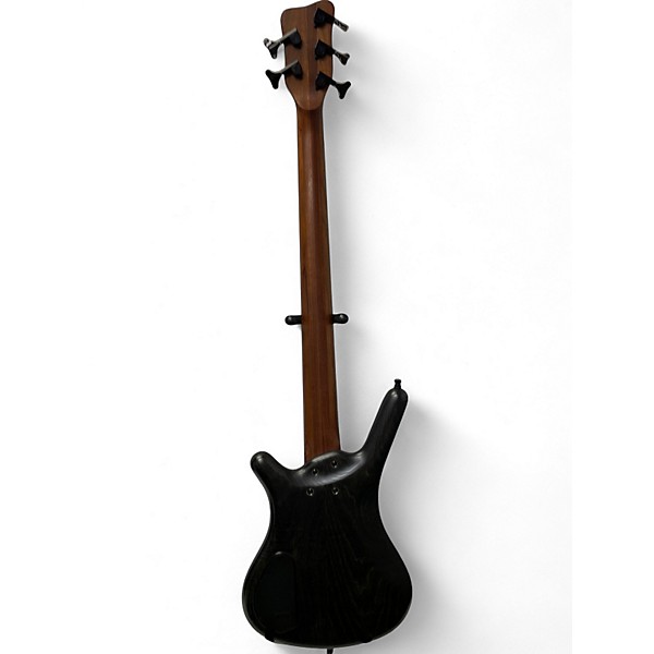 Used Warwick Corvette Double Buck 5 String Nirvana Black Electric Bass Guitar