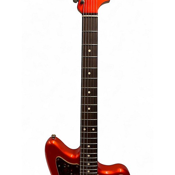 Used Fender Custom Shop Jazzmaster - Journeyman Relic Fiesta Red Solid Body Electric Guitar